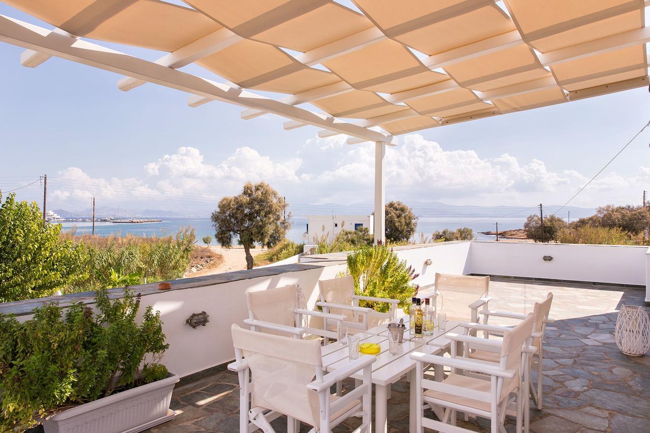 Villa San Dimitrio House On The Beach Logaras Eksteriør billede